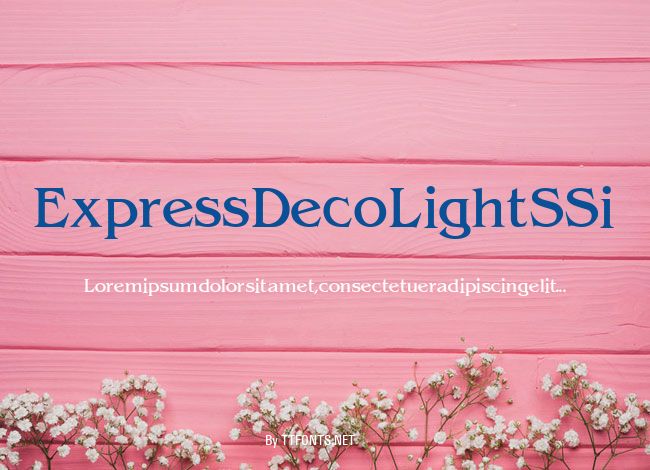 Express Deco Light SSi example